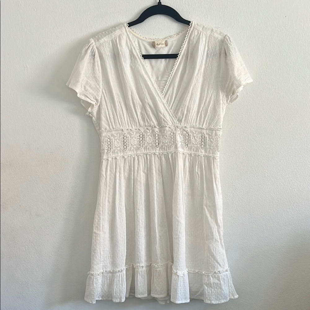 Altar'd State White Lace Dress